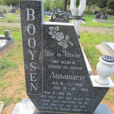 BOOYSEN Annamarie 1949-1990