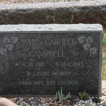 CAMPBELL James Garfield 1910-1949