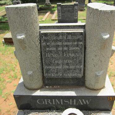 CRIMSHAW Henry Edmund -1959