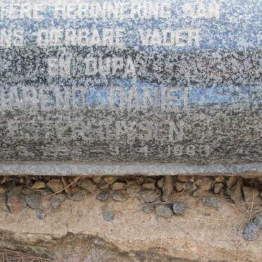 ESTERHUYSEN Barend Daniel -1963