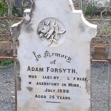 FORSYTH Adam -1899