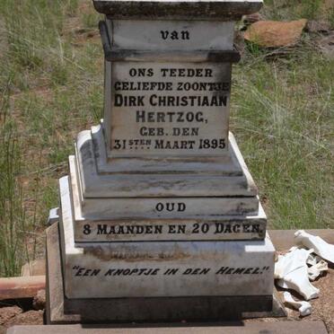 HERTZOG Dirk Christiaan 1895-