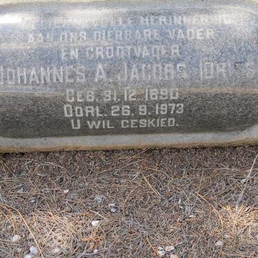 JACOBS Johannes A. 1890-1973