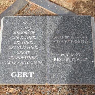 ? Gert 1942-2009 &amp; Lilian Louisa 1944-2016