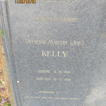 KELLY Joseph Martin 1914-1988