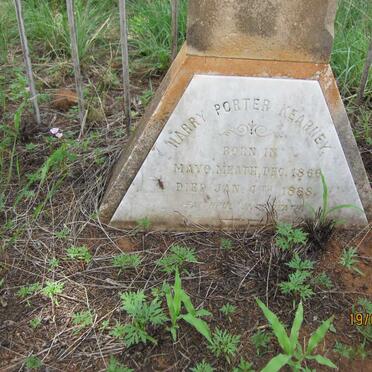 KEARNEY Harry Porter 1866-1888