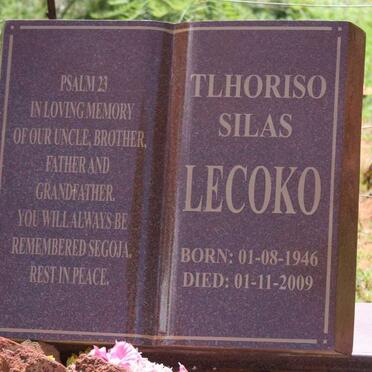 LECOKO Tlhoriso Silas 1946-2009