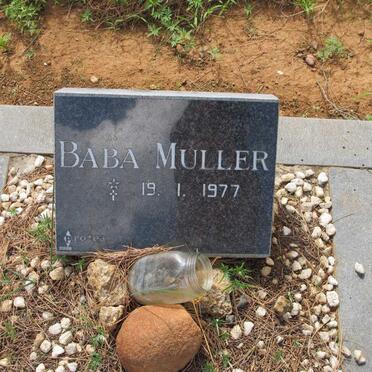 MULLER Baba 1977-1977