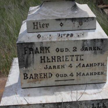 MULLER Frank :: MULLER Henriette :: MULLER Barend