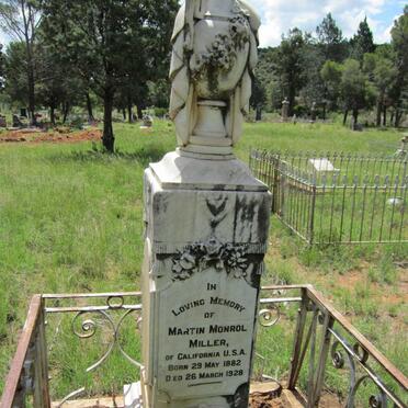 MILLER Martin Monrol 1882-1928