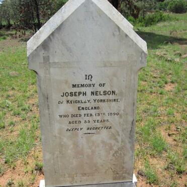 NELSON Joseph -1890