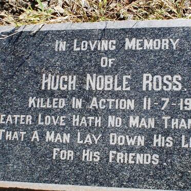 ROSS Hugh Noble -1916