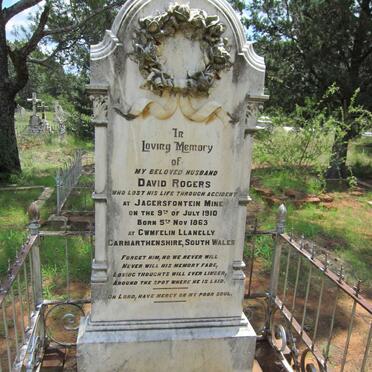 ROGERS David 1863-1910