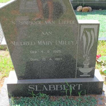 SLABBERT Mildred Mary 1925-1967