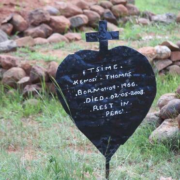 TSIME Kenosi Thomas 1966-2008