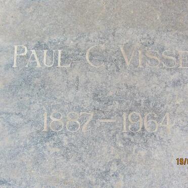 VISSER Paul C. 1887-1964