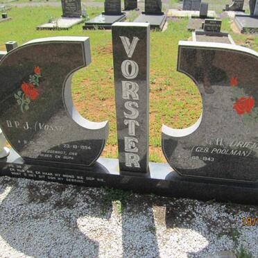 VORSTER D.P.J. 1936-1994