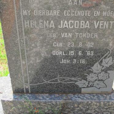 VENTER Helena Jacoba 1902-1963