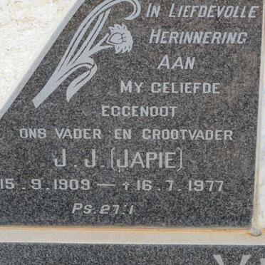 VILJOEN J.J. 1909-1977
