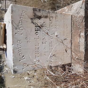 WHITTAKER Ethel Louisa :: WHITTAKER Edward Augustus