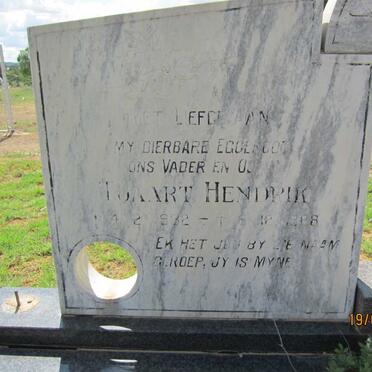 WALT Tjaart Hendrik, van 1932-1988 &amp; Hester Adriana ? 1936-