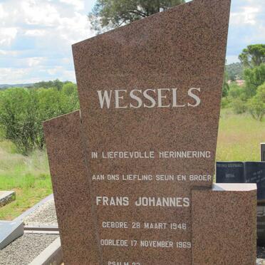 WESSELS Frans Johannes 1946-1969