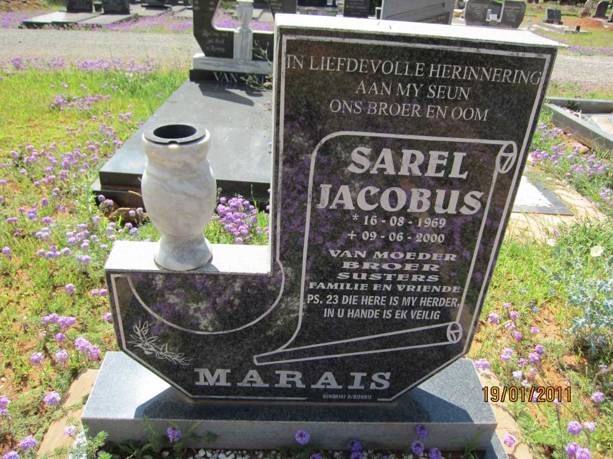 MARAIS Sarel Jacobus 1969-2000