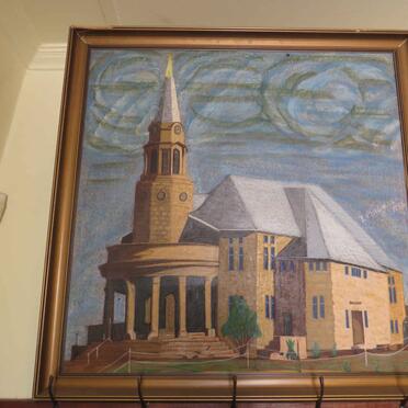 9. Skildery van kerk