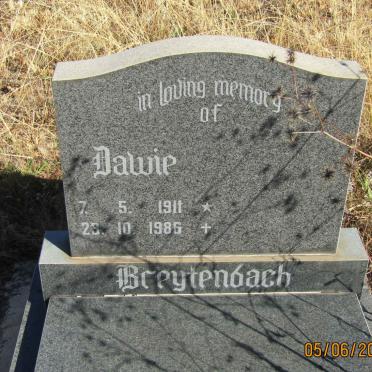 BREYTENBACH  Dawie 1911-1986