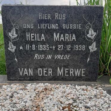 MERWE Heila Maria, van der 1935-1938