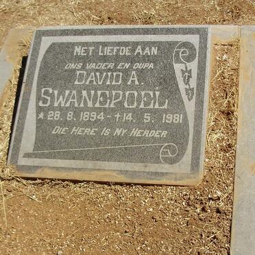 SWANEPOEL David Abraham 1894-1981