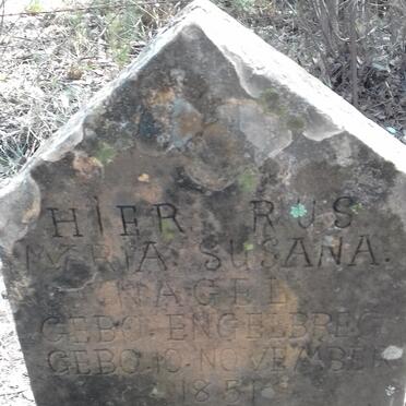 NAGEL Maria Susana nee ENGELBREG 1851-193?