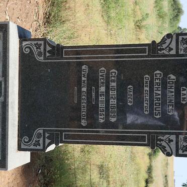 ROUX Johannes Gerhardus, le 1889-1957