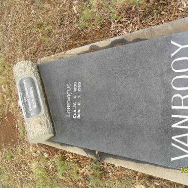 ROOY Lodewicus, van 1890-1966