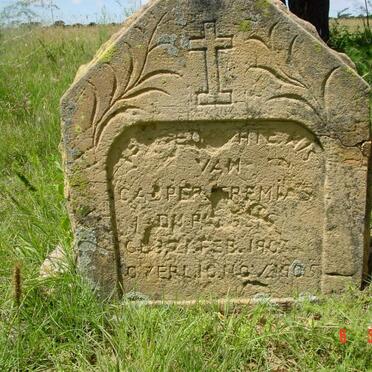 PLESSIS Casper Jeremias, du 1903-1905