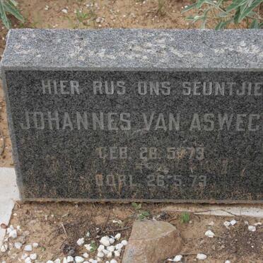ASWEGEN Johannes, van 1973-1973