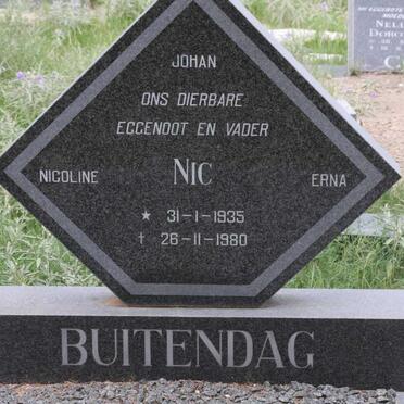 BUITENDAG Nic 1935-1980