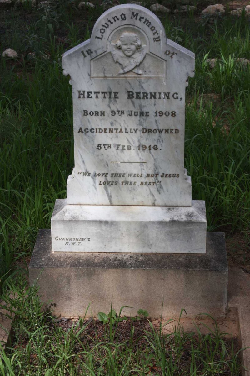 BERNING Hettie 1908-1916