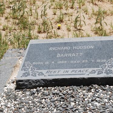 BARRATT Richard Hudson 1869-1939