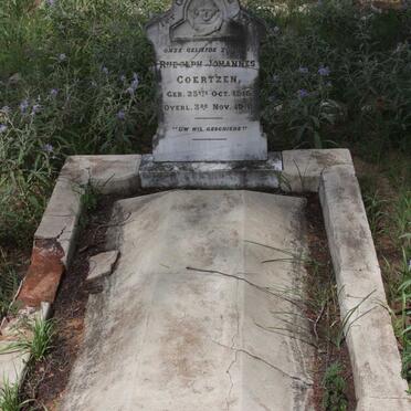 COERTZEN Rudolph Johannes 1915-1916