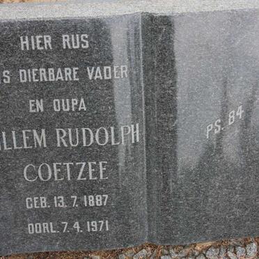 COETZEE Willem Rudolph 1887-1971