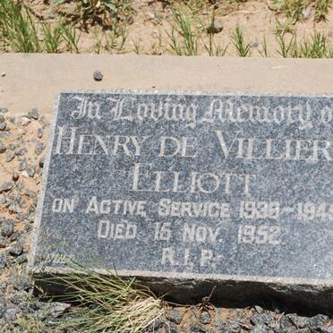 ELLIOTT Henry De Villiers -1952