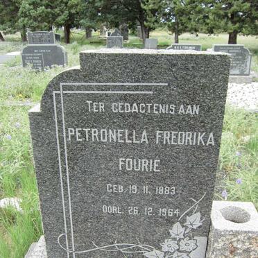 FOURIE Petronella Fredrika 1883-1964