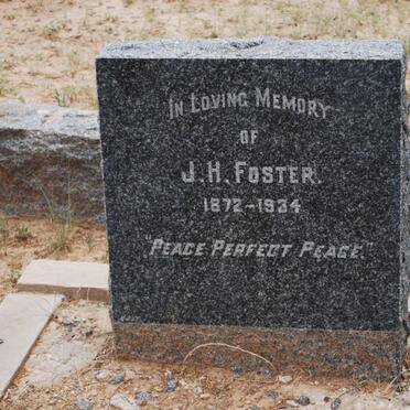 FOSTER J.H. 1872-1934