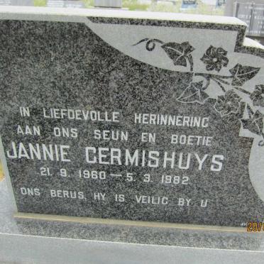 GERMISHUYS Jannie 1960-1982