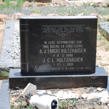 HOLTZHAUSEN A.J. -1948 &amp; J.C.L. -1968