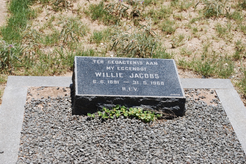 JACOBS Willie 1891-1968