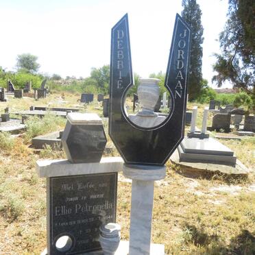 JORDAAN Ellie Petronella nee VAN DER BERG 1944-1990