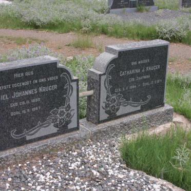 KRUGER Daniel Johannes 1880-1957 &amp; Catharina J. ZAAYMAN 1884-1971