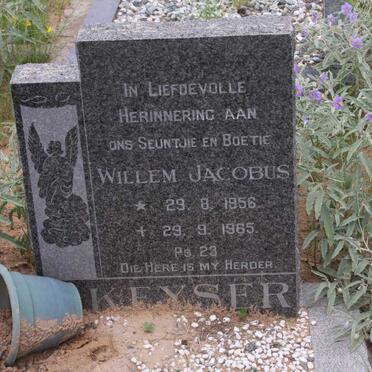 KEYSER Willem Jacobus 1956-1965